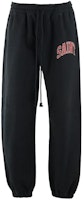 SAINT Mxxxxxx Black Knit Jogger Sweatpants with Logo. SM-A23-0000-036 SAINT Mxxxxxx Black Knit Jogger Sweatpants with Logo. SM-A23-0000-036