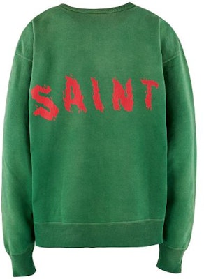 SAINT Mxxxxxx Crewneck Pullover Lengan Panjang T-Shirt Corak Haiwan SM-A23-0000-021 Lookbook SAINT Mxxxxxx Crewneck Pullover Lengan Panjang T-Shirt Corak Haiwan SM-A23-0000-021