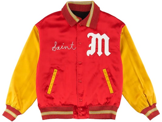 SAINT Mxxxxxx 多色翻領字母印花扣子夾克. SM-S23-0000-068 Order SAINT Mxxxxxx 多色翻領字母印花扣子夾克. SM-S23-0000-068