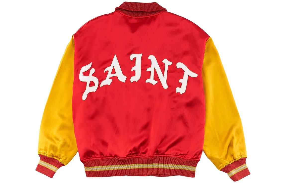 Lookbook SAINT Mxxxxxx 多色翻領字母印花扣子夾克. SM-S23-0000-068