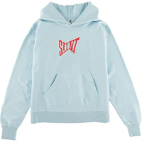 SAINT Mxxxxxx Blue Logo Pullover Hoodie Unisex - Blue SM-S22-0000-043 SAINT Mxxxxxx Blue Logo Pullover Hoodie Unisex - Blue SM-S22-0000-043