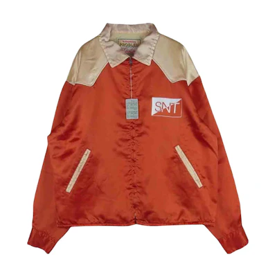 SAINT Mxxxxxx Colorblock Zip-Up Jacket Orange Mens SM-S23-0000-070