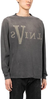 SAINT Mxxxxxx 刺繡標誌長袖圓領T恤 灰色 SM-A22-0000-076 Purchase SAINT Mxxxxxx 刺繡標誌長袖圓領T恤 灰色 SM-A22-0000-076