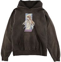 SAINT Mxxxxxx FW21 Anime Graphic Oversized Hoodie Unisex Black Brown. SM-A21-0000-034 SAINT Mxxxxxx FW21 Anime Graphic Oversized Hoodie Unisex Black Brown. SM-A21-0000-034