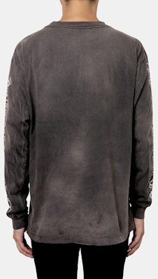 SAINT Mxxxxxx FW21 黑色圖案長袖T恤 男款 A21-023-13 Shop SAINT Mxxxxxx FW21 黑色圖案長袖T恤 男款 A21-023-13