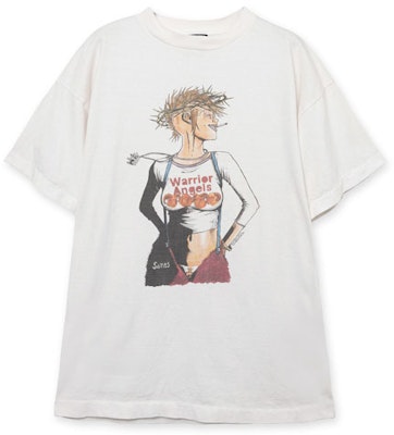 SAINT Mxxxxxx FW21 圖案印花短袖T恤 白色。 SS-A21-006-4 Order SAINT Mxxxxxx FW21 圖案印花短袖T恤 白色。 SS-A21-006-4