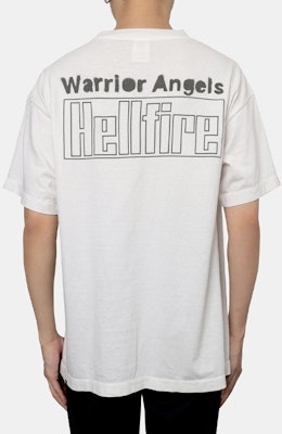 SAINT Mxxxxxx FW21 圖案印花短袖T恤 白色。 SS-A21-006-4 Shop SAINT Mxxxxxx FW21 圖案印花短袖T恤 白色。 SS-A21-006-4