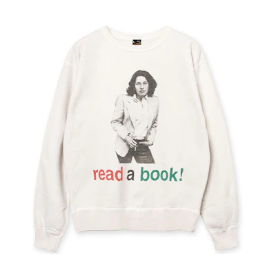 SAINT Mxxxxxx FW21 Graphic Pullover Sweatshirt White A21-051-4