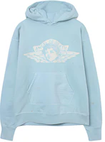 SAINT Mxxxxxx FW21 Printed Hoodie Unisex Blue SS21SM-01042-91 SAINT Mxxxxxx FW21 Printed Hoodie Unisex Blue SS21SM-01042-91