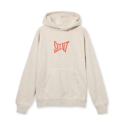 SAINT Mxxxxxx FW21 Printed Hoodie White A21-033-11
