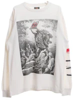 Order SAINT Mxxxxxx FW22 圖案長袖白色圓領男士T恤 SM-S22-0000-069