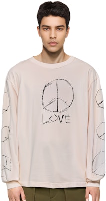 SAINT Mxxxxxx FW23 男女款字母印花長袖圓領上衣 T恤。 sm-a23-0000-014 Lookbook SAINT Mxxxxxx FW23 男女款字母印花長袖圓領上衣 T恤。 sm-a23-0000-014