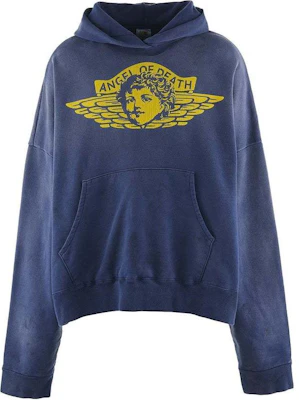 圣莫尼卡 FW24 海军蓝天使印花 Logo 休闲连帽衫 SM-YS1-0000-044 Buy 圣莫尼卡 FW24 海军蓝天使印花 Logo 休闲连帽衫 SM-YS1-0000-044