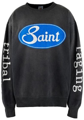 SAINT Mxxxxxx 圖案標誌長袖圓領T恤 黑色 SM-A23-0000-019 Order SAINT Mxxxxxx 圖案標誌長袖圓領T恤 黑色 SM-A23-0000-019