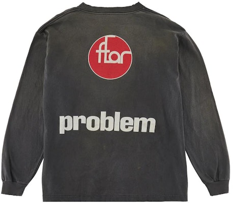 SAINT Mxxxxxx 圖案印花長袖圓領T恤。 SM-A22-0000-011 Lookbook SAINT Mxxxxxx 圖案印花長袖圓領T恤。 SM-A22-0000-011