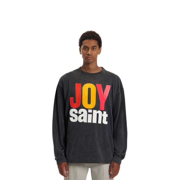 Details for SAINT Mxxxxxx 圖案印花長袖圓領T恤。 SM-A22-0000-011