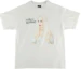 Buy SAINT Mxxxxxx 图案印花米色圆领T恤。 SM-S23-0000-123