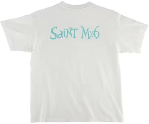SAINT Mxxxxxx 图案印花米色圆领T恤。 SM-S23-0000-123 Lookbook SAINT Mxxxxxx 图案印花米色圆领T恤。 SM-S23-0000-123