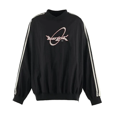 SAINT Mxxxxxx Graphic Sleeve Loose Pullover Sweatshirt Unisex SM-YS1-0000-054