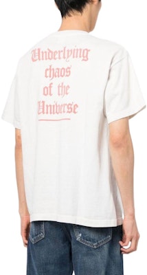 SAINT Mxxxxxx 字母圖案印花短袖圓領T恤 米色 男款 SM-A22-0000-008 Shop SAINT Mxxxxxx 字母圖案印花短袖圓領T恤 米色 男款 SM-A22-0000-008