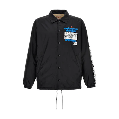 SAINT Mxxxxxx Letter Print Long Sleeve Jacket Black SMS230000066BLACK