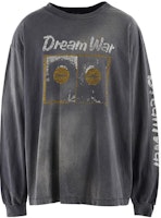 SAINT Mxxxxxx Letter Print Oversized Long Sleeve Pullover Tee Unisex Black. sm-a23-0000-012 SAINT Mxxxxxx Letter Print Oversized Long Sleeve Pullover Tee Unisex Black. sm-a23-0000-012