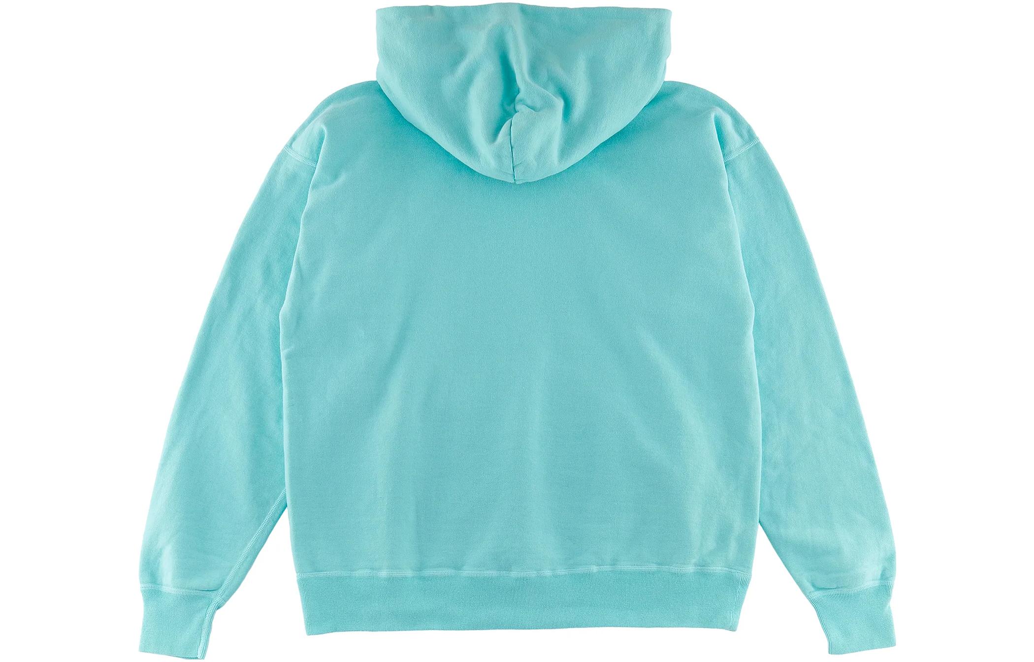 Lookbook SAINT Mxxxxxx 藍色印花連帽衫 男款. SM-S23-0000-048