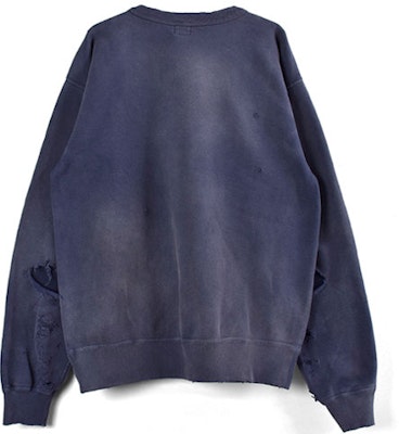 SAINT Mxxxxxx 骷髏頭印花海軍藍圓領長袖上衣 21AW-100000000007679-NVY Lookbook SAINT Mxxxxxx 骷髏頭印花海軍藍圓領長袖上衣 21AW-100000000007679-NVY