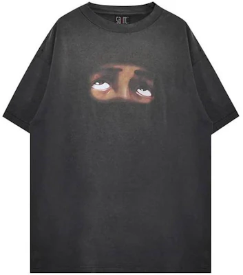 SAINT Mxxxxxx Loose Fit Crewneck Short Sleeve T-Shirt Black () SM -23-0000-004 Order SAINT Mxxxxxx Loose Fit Crewneck Short Sleeve T-Shirt Black () SM -23-0000-004