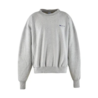 SAINT Mxxxxxx Oversized Crewneck Sweatshirt Gray SM-A23-0000-026