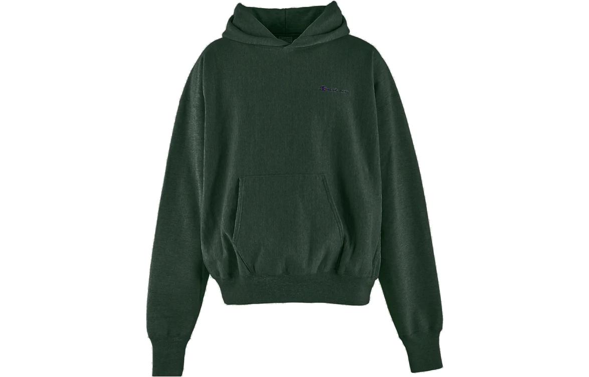 SAINT Mxxxxxx Pullover Hoodie Green with Kangaroo Pocket SM-A23-0000-029