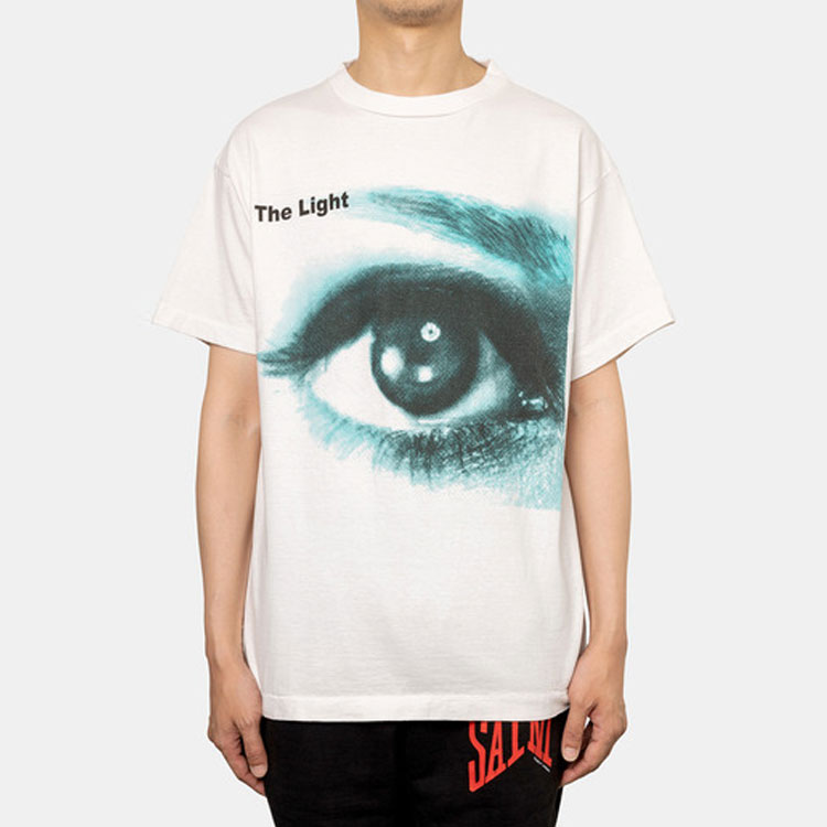 Saint Mxxxxxx SAINT MICHAEL SS21 Logo Print White Unisex Crewneck T-Shirt. SS21SM-003-4 圖 3