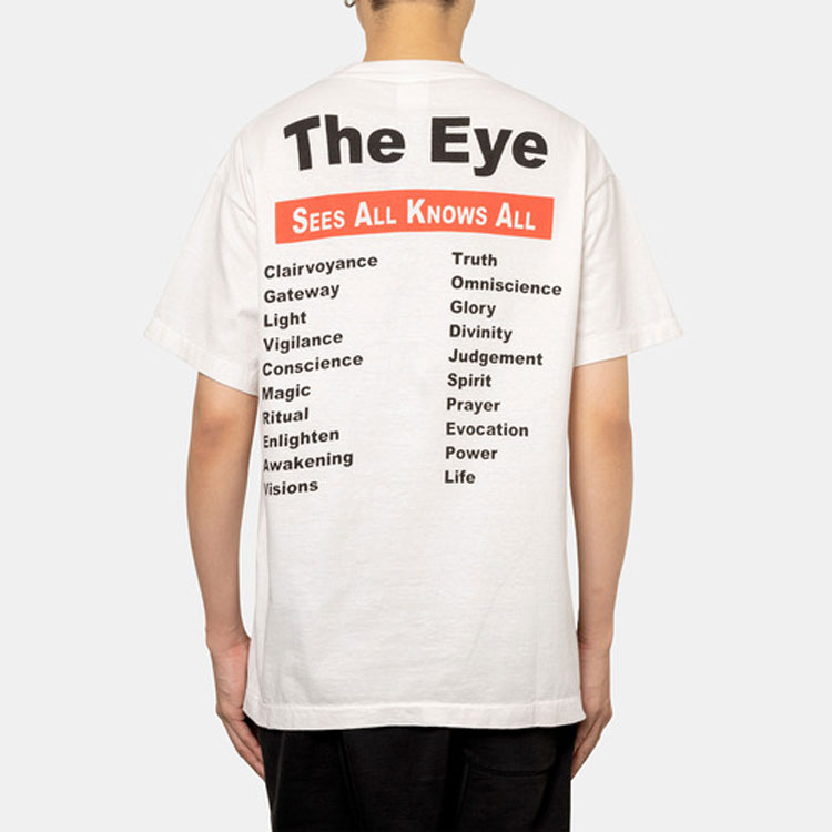 Saint Mxxxxxx SAINT MICHAEL SS21 Logo Print White Unisex Crewneck T-Shirt. SS21SM-003-4 圖 4