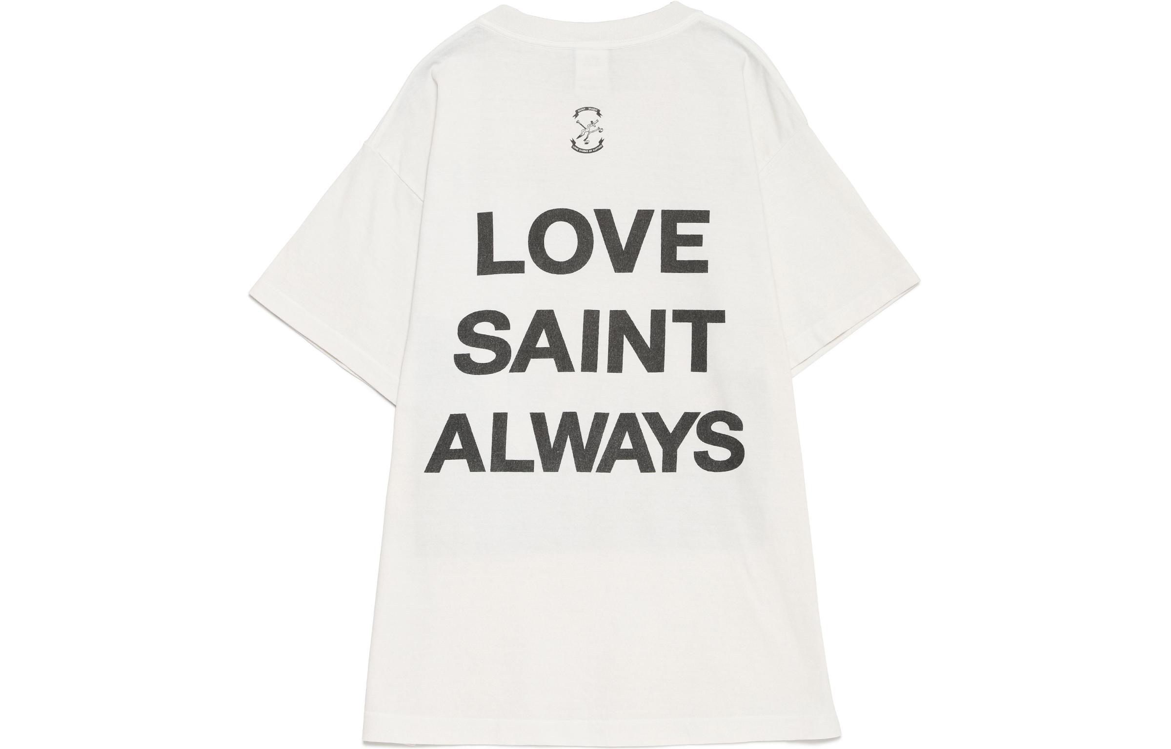 SAINT Mxxxxxx Sheep Graphic Print Unisex White T-Shirt. MS-IT22S-1002-10 圖 3