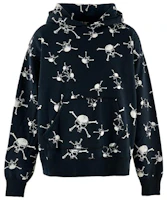 SAINT Mxxxxxx Skeleton Print Hoodie Black SM-A23-0000-C11 SAINT Mxxxxxx Skeleton Print Hoodie Black SM-A23-0000-C11