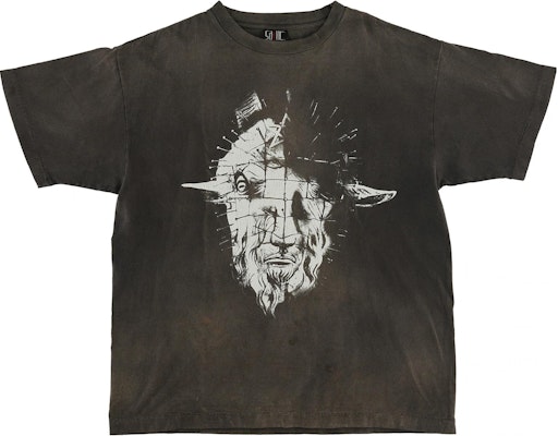 SAINT Mxxxxxx SS22 黑色圖案Logo短袖T恤 SM-S22-0000-020 Buy SAINT Mxxxxxx SS22 黑色圖案Logo短袖T恤 SM-S22-0000-020