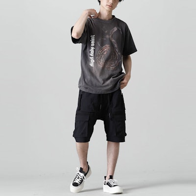 SAINT Mxxxxxx SS22 棕色圖案標誌短袖T恤。 SM-S22-0000-009 Shop SAINT Mxxxxxx SS22 棕色圖案標誌短袖T恤。 SM-S22-0000-009