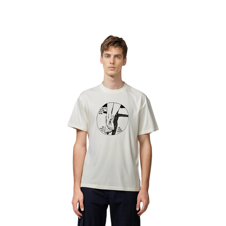 Shop SAINT Mxxxxxx SS22 White Graphic Print Logo Crewneck T-Shirt Men. SM-S22-0000-002