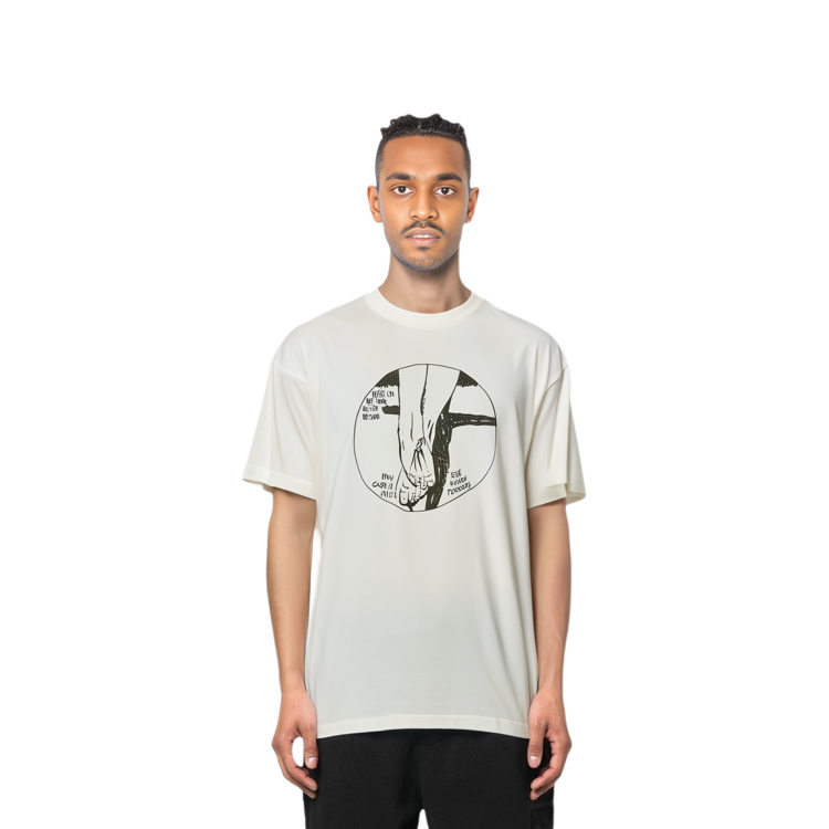 Purchase SAINT Mxxxxxx SS22 White Graphic Print Logo Crewneck T-Shirt Men. SM-S22-0000-002