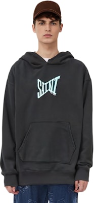 SAINT Mxxxxxx SS23 字母印花連帽衫 黑色 SM-S23-0000-047 Purchase SAINT Mxxxxxx SS23 字母印花連帽衫 黑色 SM-S23-0000-047