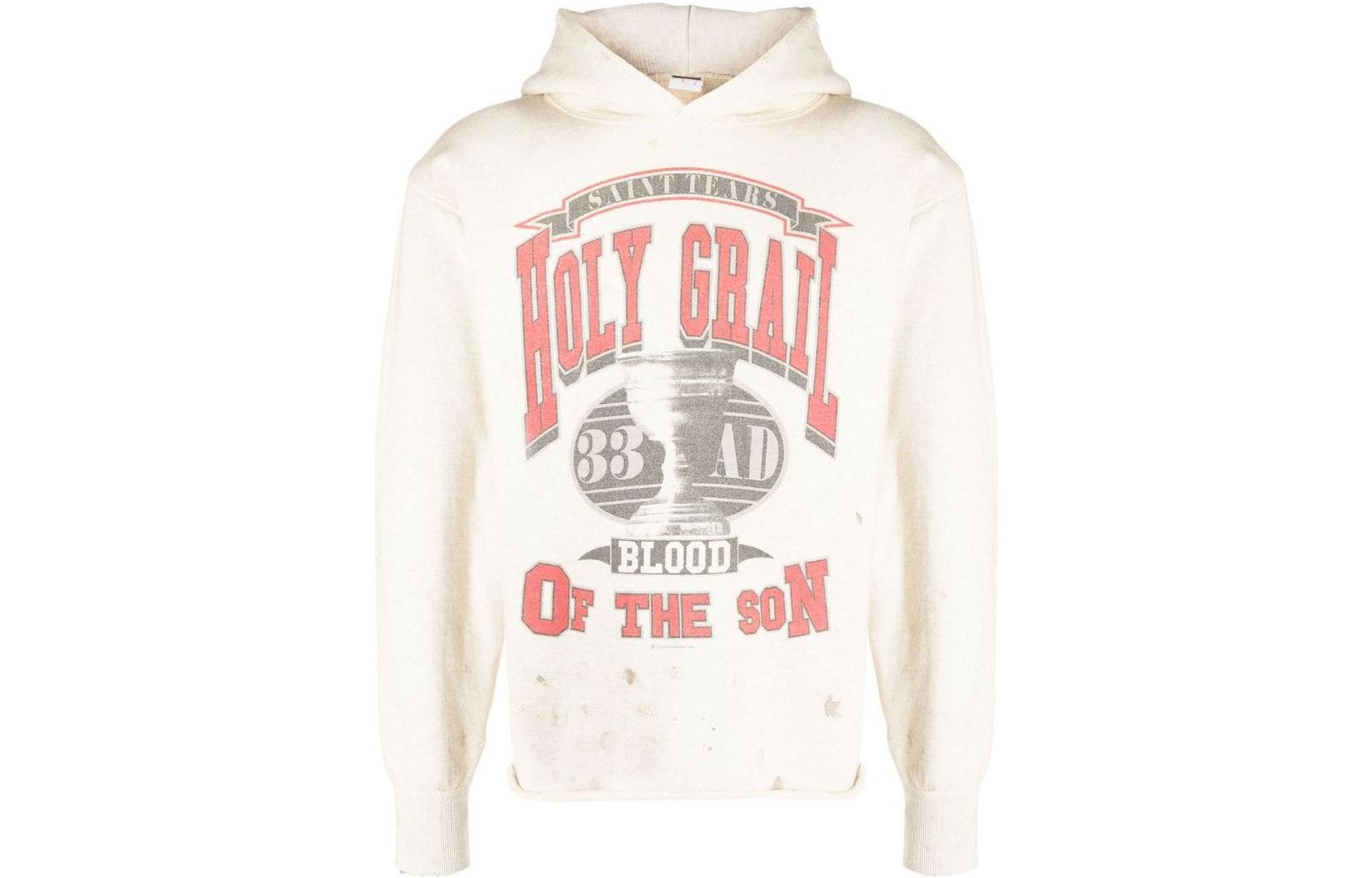 Order SAINT Mxxxxxx SS23 レタープリントプルオーバースウェット メンズ ライトベージュ. SM-A22-0000-052