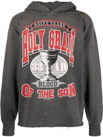 SAINT Mxxxxxx SS23 Logo Print Hoodie Coal Grey. SM-A22-0000-051 SAINT Mxxxxxx SS23 Logo Print Hoodie Coal Grey. SM-A22-0000-051