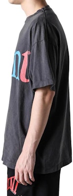 SAINT Mxxxxxx SS24 天使字母圖案紫色中性T恤 SM-YS8-0000-001 Details for SAINT Mxxxxxx SS24 天使字母圖案紫色中性T恤 SM-YS8-0000-001