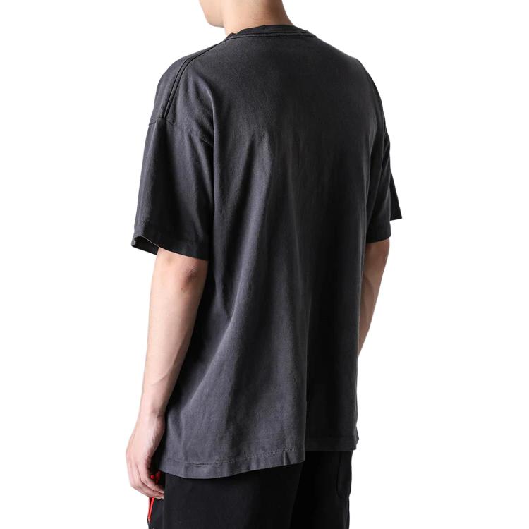 Sizing SAINT Mxxxxxx SS24 天使字母圖案紫色中性T恤 SM-YS8-0000-001