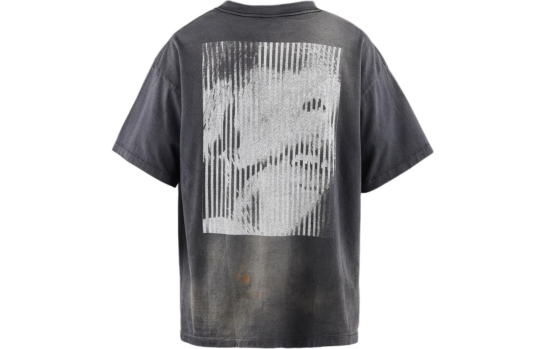 SAINT Mxxxxxx SS24 Character Print Unisex Black Short Sleeve T-Shirt. SM-YS8-0000-C23 圖 3