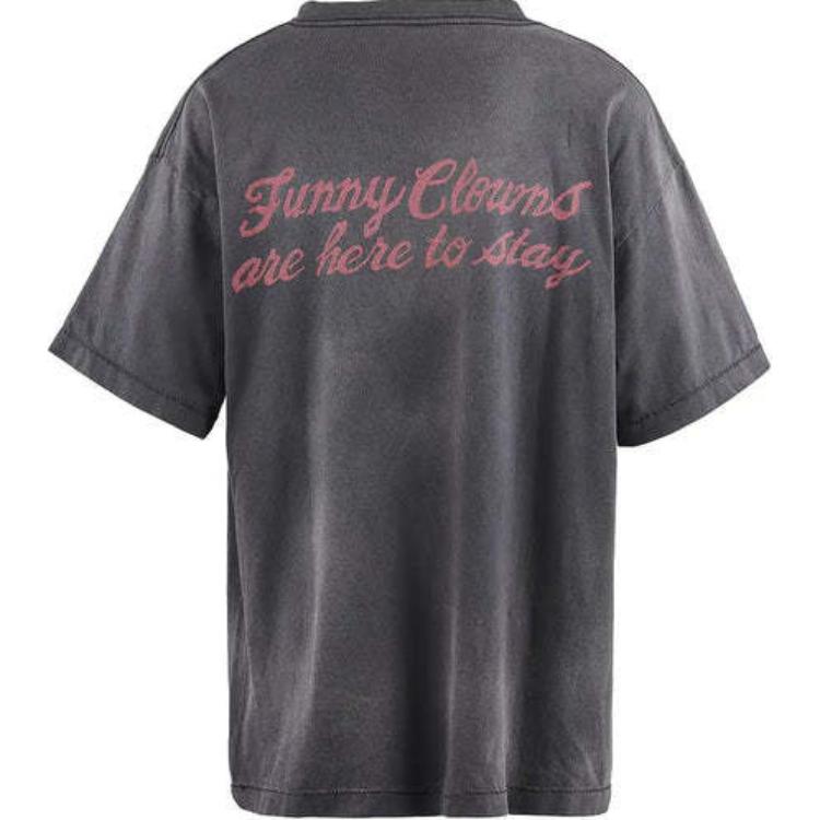 SAINT Mxxxxxx SS24 Crown of Thorns Jesus Print Unisex Black T-Shirt. SM-YS8-0000-006 圖 3