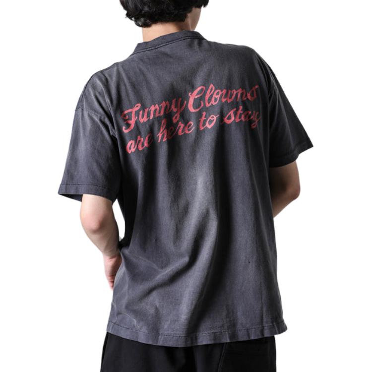 SAINT Mxxxxxx SS24 Crown of Thorns Jesus Print Unisex Black T-Shirt. SM-YS8-0000-006 圖 4