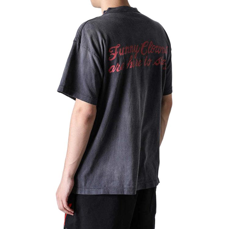 SAINT Mxxxxxx SS24 Crown of Thorns Jesus Print Unisex Black T-Shirt. SM-YS8-0000-006 圖 7