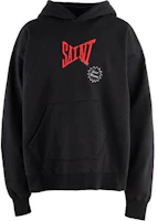 SAINT Mxxxxxx SS24 Logo Print Hoodie Unisex Long Sleeve Sweatshirt SM-YS8-0000-035 SAINT Mxxxxxx SS24 Logo Print Hoodie Unisex Long Sleeve Sweatshirt SM-YS8-0000-035