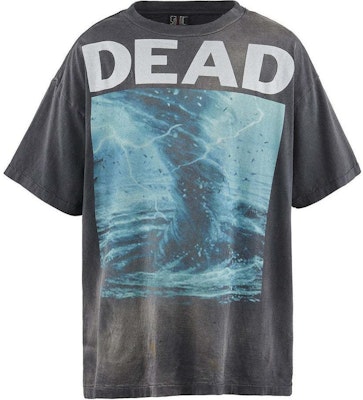 SAINT Mxxxxxx SS24 復古字母印花中性短袖T恤 黑色. SM-YS8-0000-004 Order SAINT Mxxxxxx SS24 復古字母印花中性短袖T恤 黑色. SM-YS8-0000-004